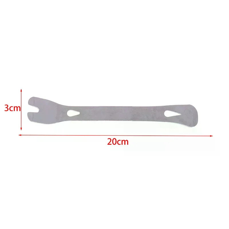 1Pc Strumento di rimozione dell'auto Clip per portiera dell'auto Pannello di rivestimento Dash Auto Radio Strumento di rimozione del metallo Strumenti di smontaggio interni dell'automobile