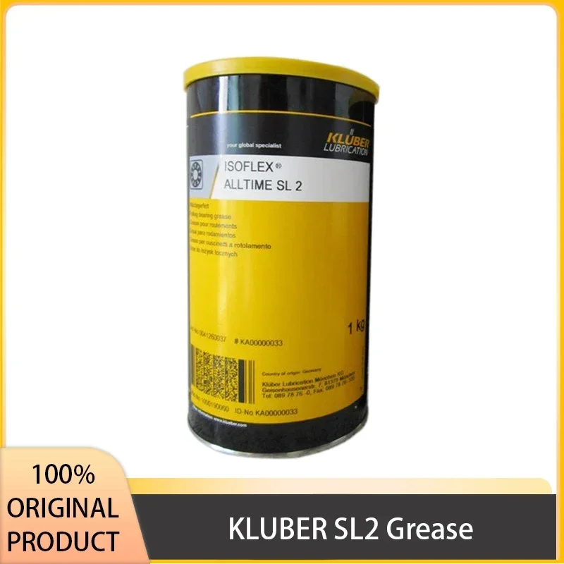 KLUBER SL2 1L Spindle Bearings ISOFLEX ALLTIME Dynamically Light Special Grease for Textile Industry Germany Original Product