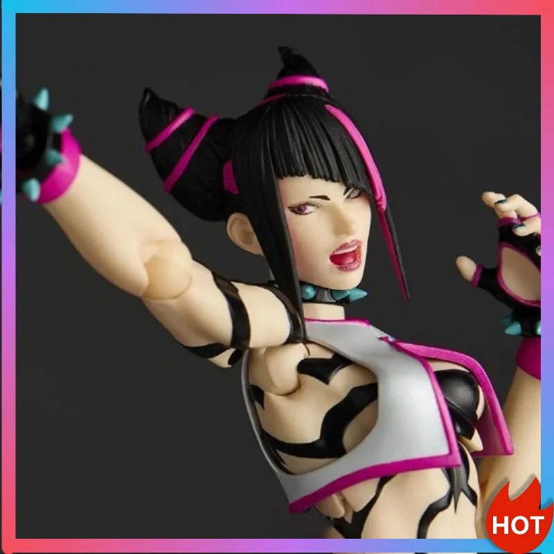 

2026 New in Stock Originate Kaiyodo Han Juri Movability Model Toys Revoltech AMAZING YAMAGUCHI SF6 Model Action Figure Toys