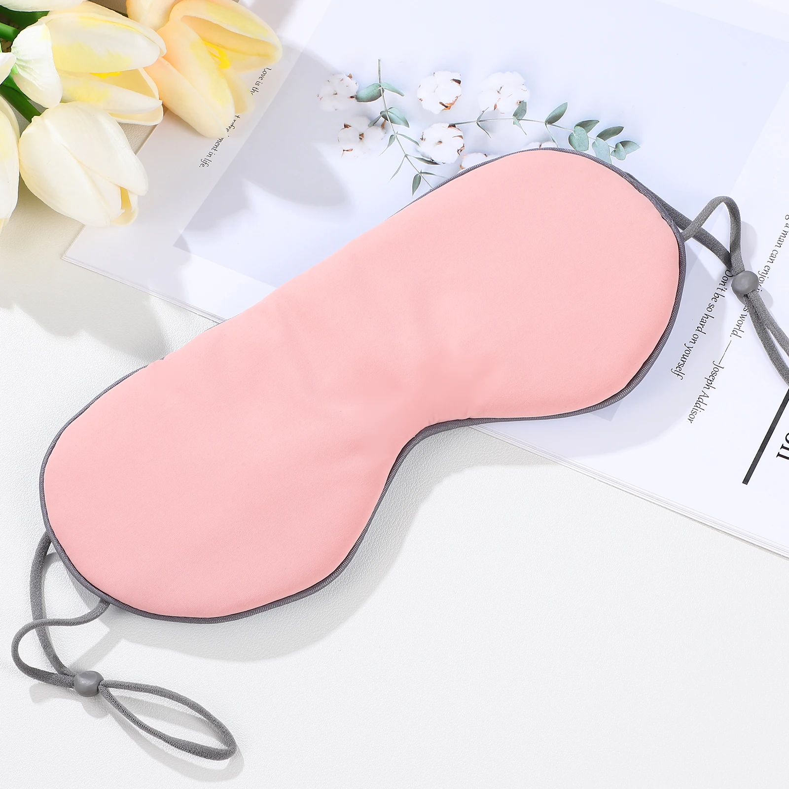 

3 Pcs Sleep Mask Portable Eye Cover Night Blindfold Elastic Travel Shades Soft Adjustable Anti Light Eye Protector Lightweight