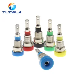 5PCS 2MM Banana Socket Binding Post Nut Banana Plug Jack Electrical Connector Terminal Test Hole DIY Parts