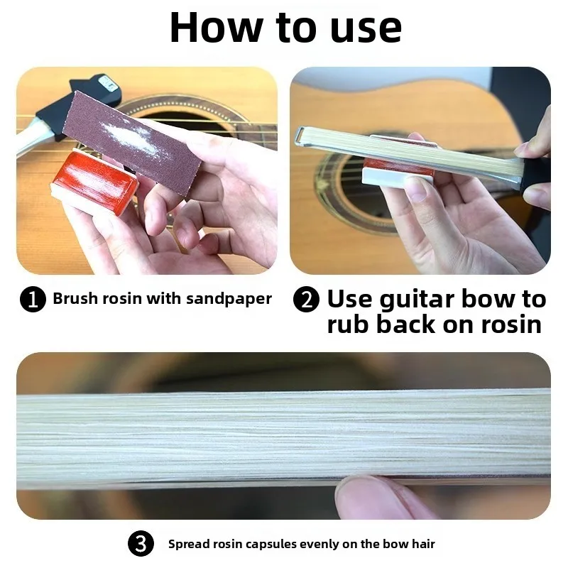 Guitar Bow Picasso Bow Performance Cello Violin Music Guitar Plucker Creative Performance Bow - view 3