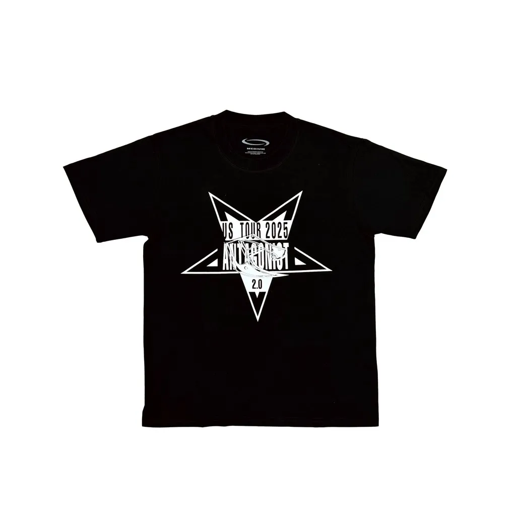 New Men Antagonist 2.0 Tour Stars Playboi Carti T Shirts T-Shirt Hip Hop Skateboard Street Cotton T-Shirts Tee Top Opium E158