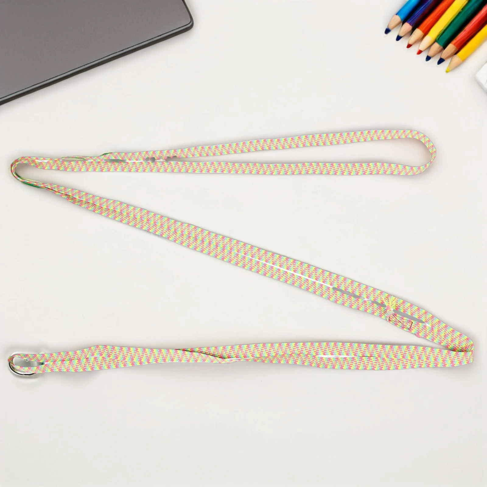 

Stretchable Jump Rope for Kids Vibrant Elastic Bands Fitness Skipping Rope Children Coordination Development Playground