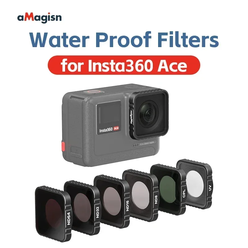 For Insta360 Ace Pro Waterproof Filter Uv /cpl/ Nd Filter Action Camera For Insta360 Ace/Ace Pro Filter