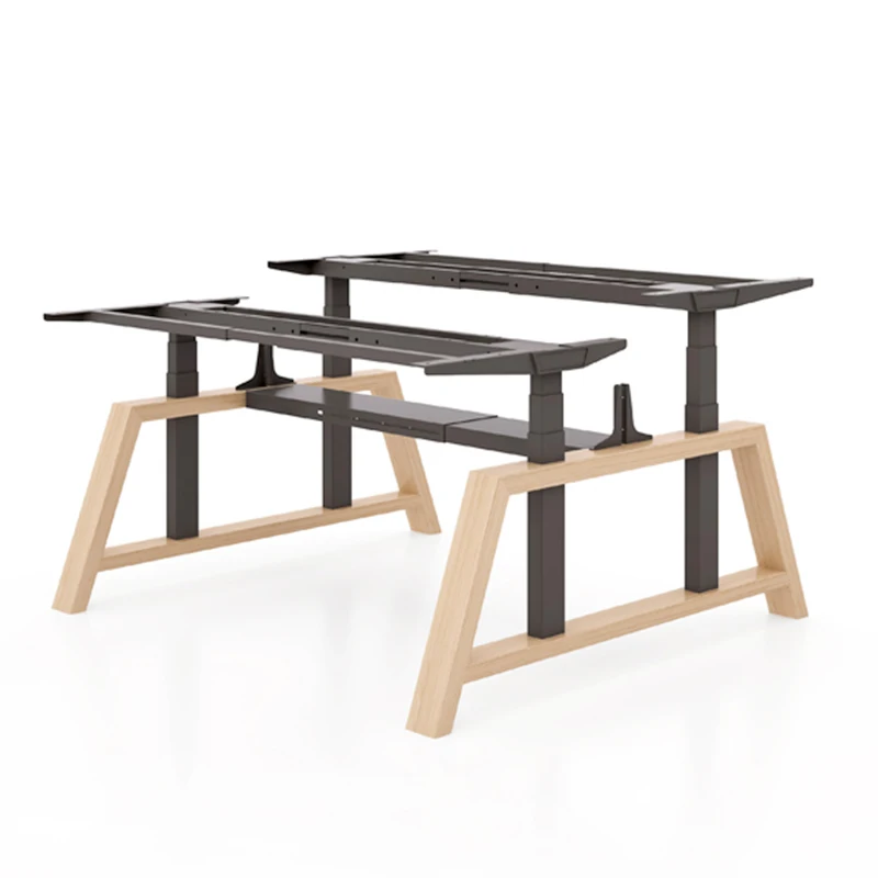 

Modern Dual Motor Height Adjustable Electric Frame Lifting Table Legs Dual Motor Standing Desk, Suitable for Home or Office Use