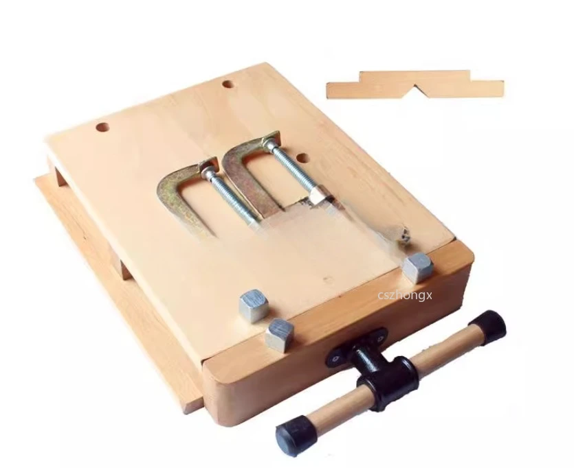 Portable Mini Woodworking Table Small Multifunctional Beech Tabletop Manual Workbench for Woodworking Industry