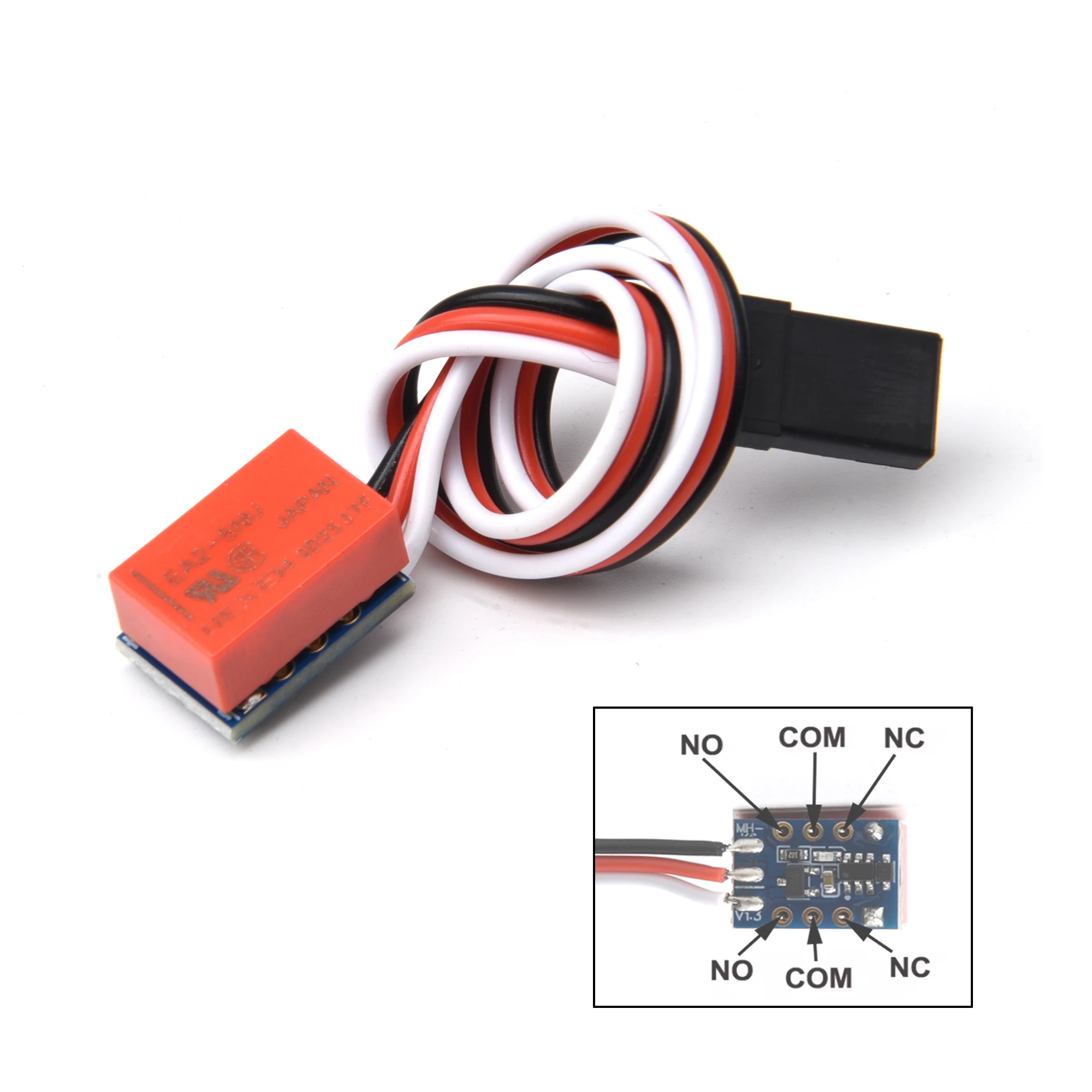 1PCS Relay Switch PWM Electronic Module Remote Control Navigation Light Universal Max 1A Support 5V Receiver for RC UAV Drone