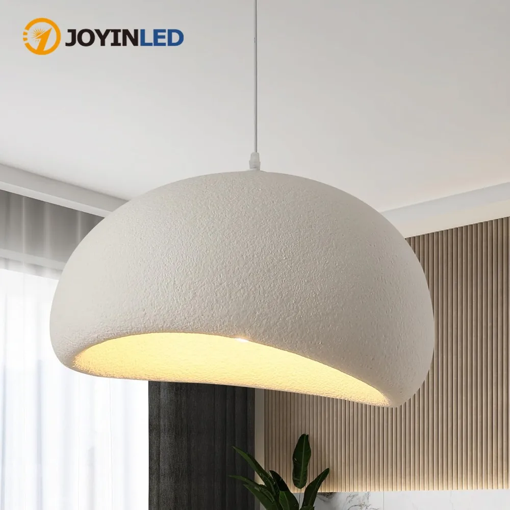 

Nordic Wabi Sabi Ceiling Chandelier Lighting Living Dining Room Pendant Lights Lustre Bedroom Home Decor Hanging Lamps Fixtures