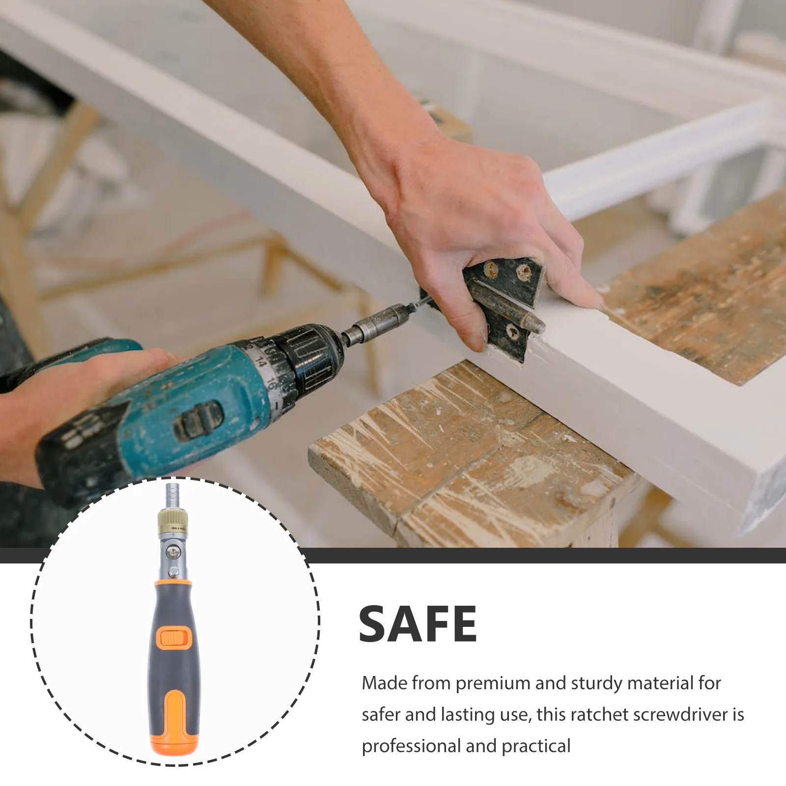 

Ratcheting Screwdriver Multi Angle Ratchet Precision Screwdriver Set Cushioned Handle Skid Resistance Portable Tool Home Car