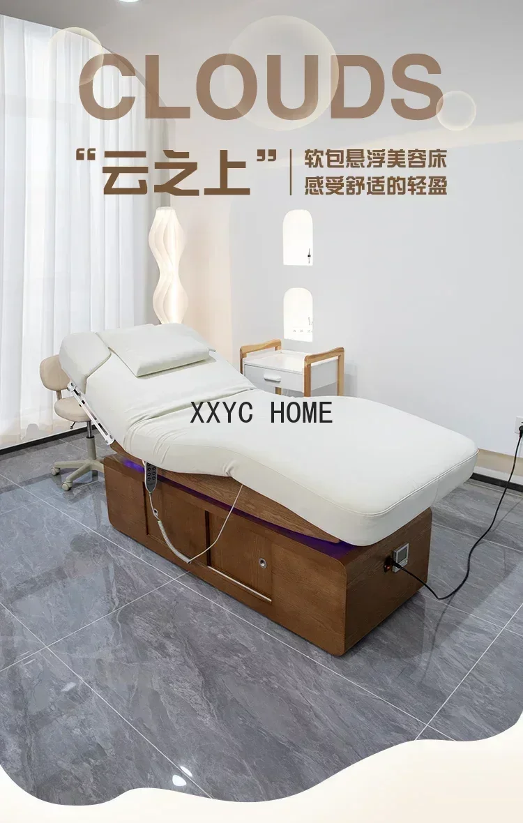 

High-End Elektrische Beauty Bed Algehele Lifting Massage Bed Schoonheidssalon Met Constante Temperatuur Verwarming