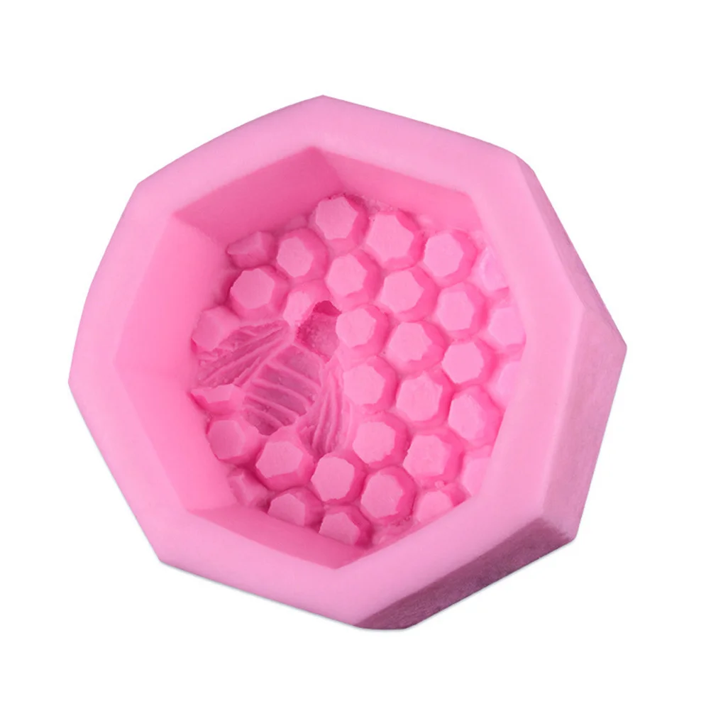 

Honeycomb Bee Fondant Mold Premium Silicone Reusable DIY Mold Dessert Decoration Cake Honeycomb Shape Casting Adornment Mould