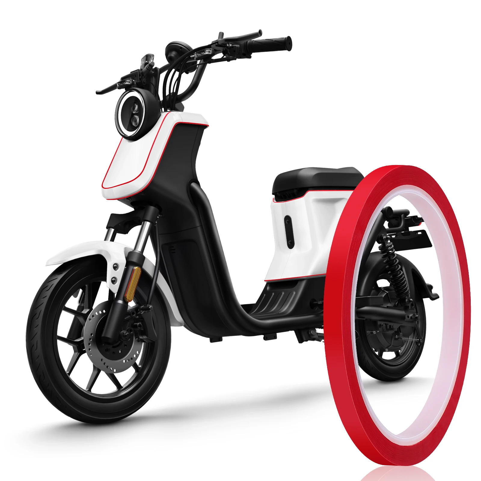 Pin Striping Tape for Cars Red Insulation Painters Molding Trim Accessories Pinstripe Auto Trim Adhesive Tape Insulation Tape