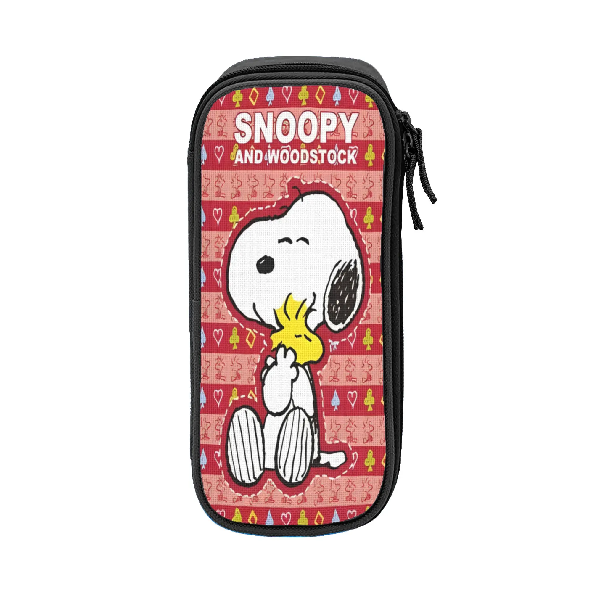

Snoopys cartoon dog Pencil Cases New Pen Holder Bag for Student Large Storage School Supplies Gift Pencilcases