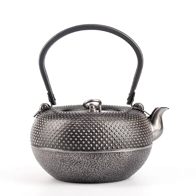 

Iron pot handmade uncoated, kettle, sand iron pot