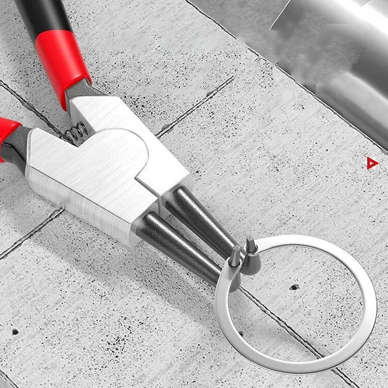 1Piece 5inch Circlip Pliers Needle Nose Pliers Retaining Ring Pliers For Removing Installing Puller Locking Rings Shafts