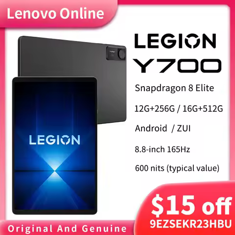 Original New CN Lenovo Legion Y700 4thGen 8.8" 165Hz High Refresh Rate Gaming Tablet PC Snapdragon 8 Elite 7600mAh 68W Charging