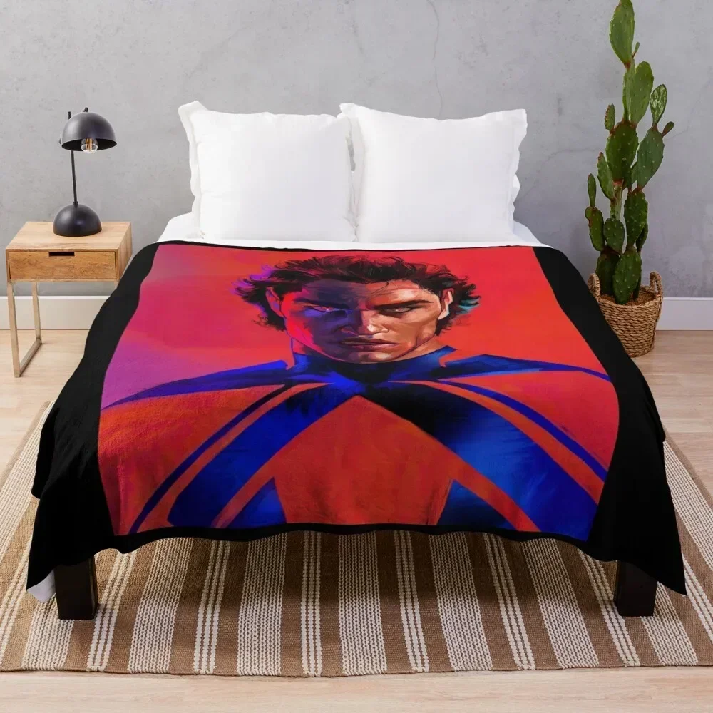 miguel ohara Throw Blanket Color Fast Cozy Throw Blanket