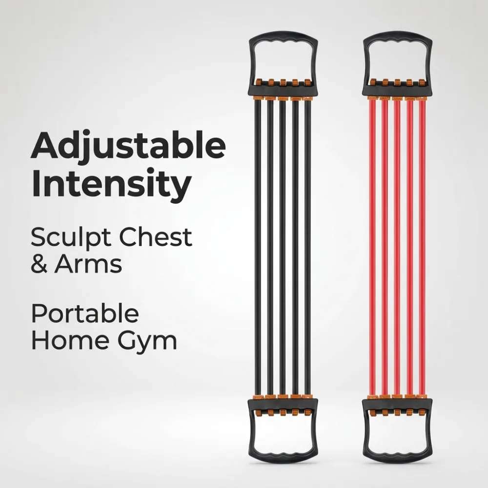 Profession Expander Resistance Bands Workout Chest Muscle Crossfit Resistance Band Can Removable Latex Tube Spring Exerciser