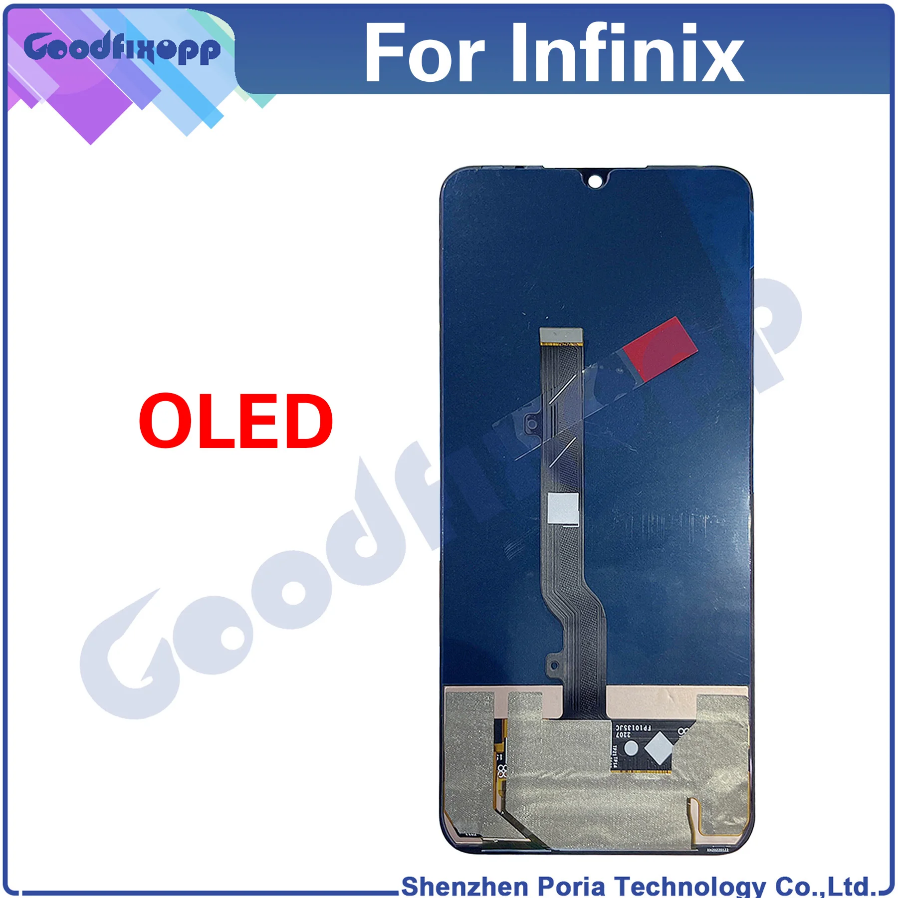 Ensemble écran tactile LCD de remplacement, pour MF ix Note 12 2023 X676 X676C Note12