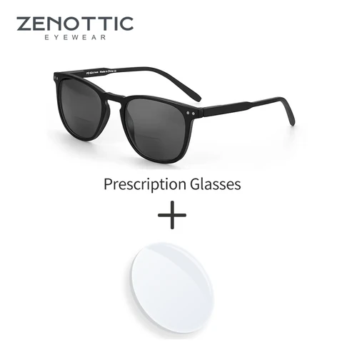 ZENOTTIC gafas de sol clásicas cuadradas graduadas gafas de sol Retro progresivas para hombres y mujeres gafas de protección UV400