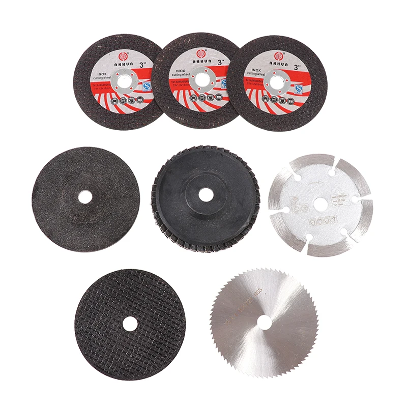 1/5/15PCS Mini disco da taglio mola circolare in resina 75mm per smerigliatrice angolare disco abrasivo in pietra d'acciaio taglio rettifica angolare