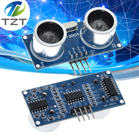 TZT Ultrasonic sensor HC-SR04 HCSR04 to world Ultrasonic Wave Detector Ranging Module HC SR04 HCSR04 Distance Sensor For Arduino