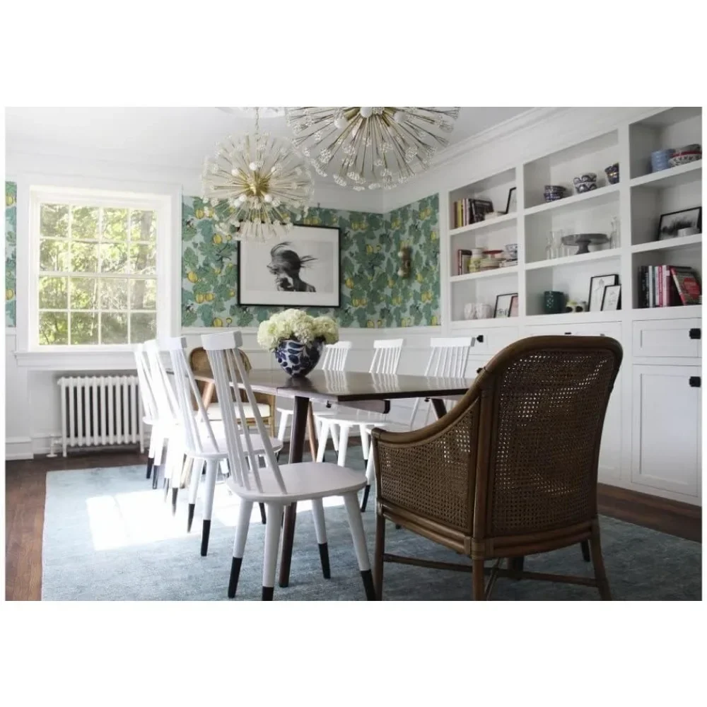 Lustre pendente Lustre de oito luz 20 polegadas de largura por 24 polegadas Acabamento de latão de alta idade - Instalação lustre suspenso