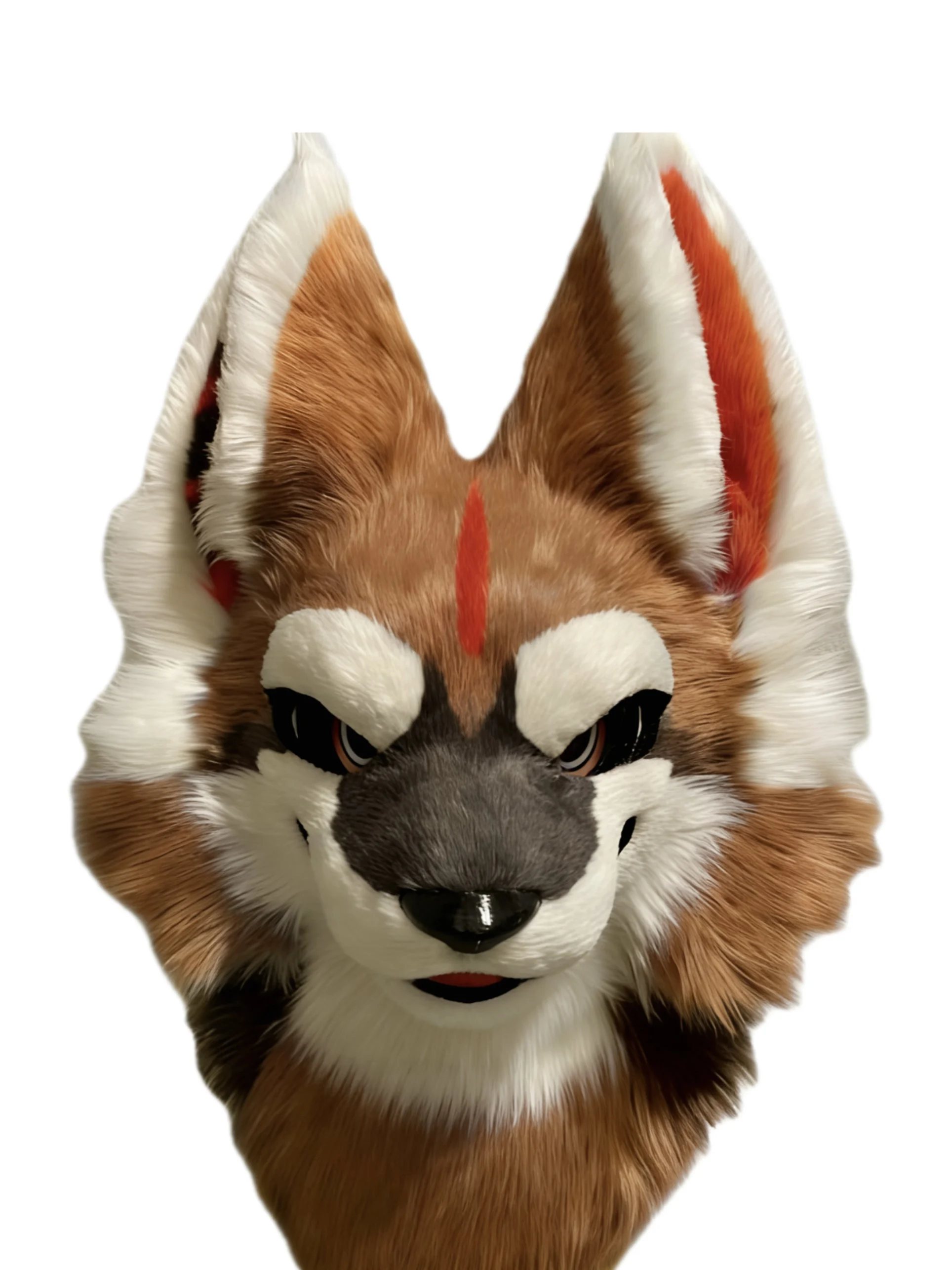 

Fursuit animal headwear, cat fur, fluffy beasts, cute dog heads and Halloween role-playing costumes for character play