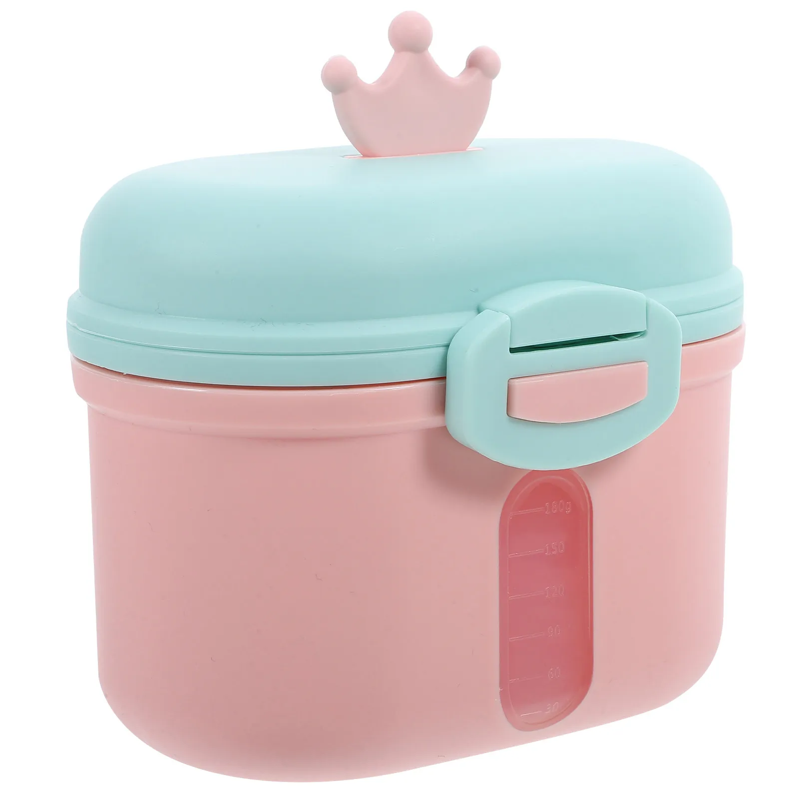 

Контейнер для смеси с ложкой, вместительный, для хранения детского питания, коробка для молочной смеси, контейнер для детского питания