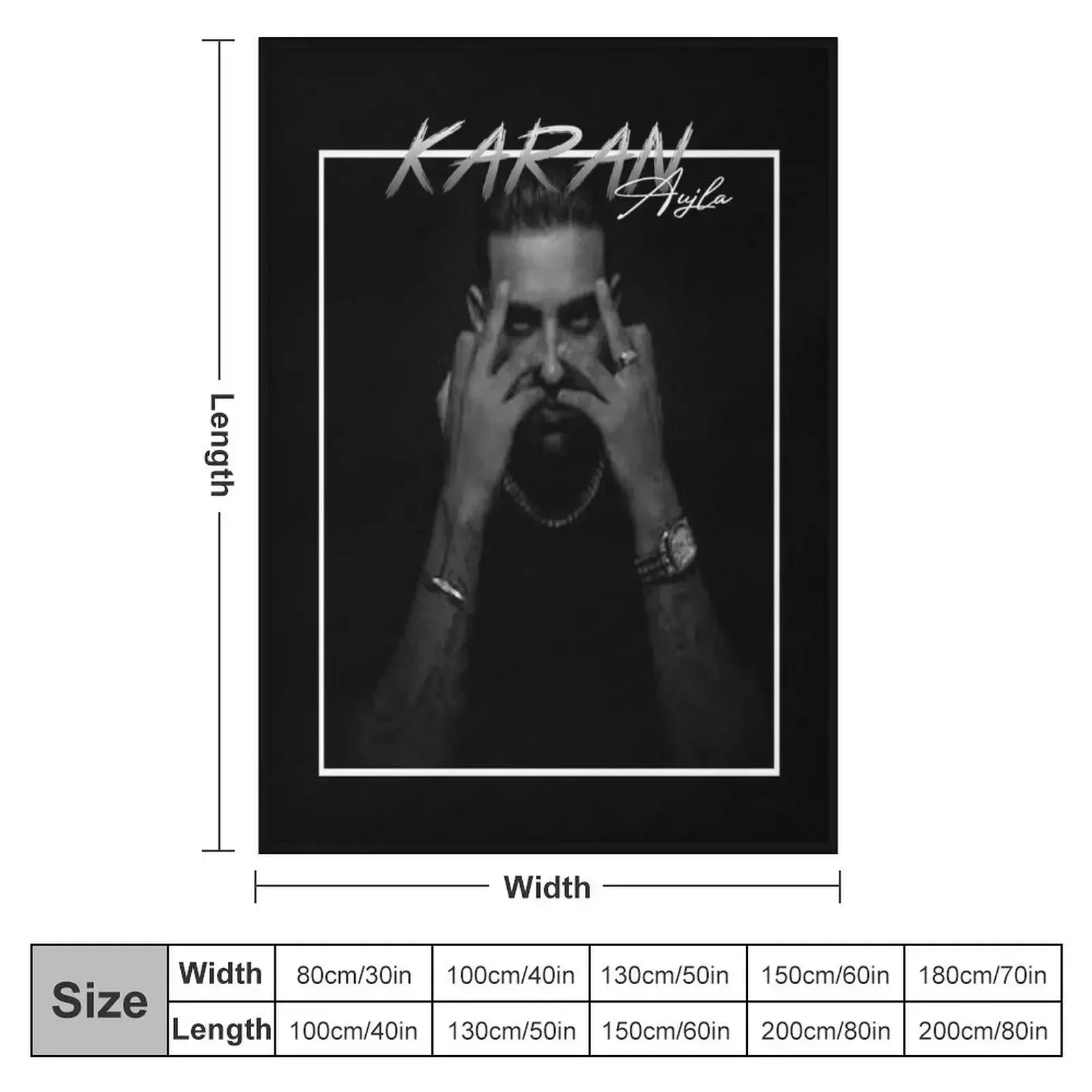 Vintage Photography Karan Aujla Everything You Know Throw Blanket Beautifuls Luxury Thicken Luxury St Luxury Summer Blankets