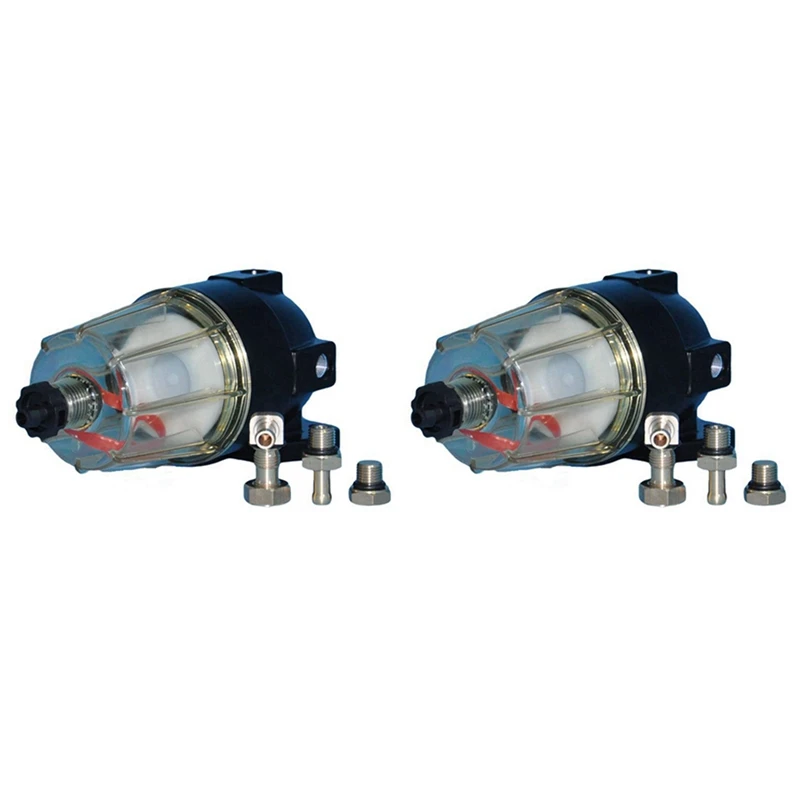 2X Marine Outboard Water Separating Fuel Filter Assy 90794-46906 90798-1M674 90794-46905 For 4-Stroke Outboards