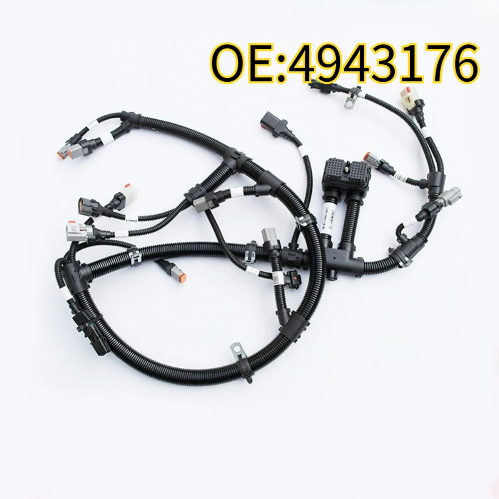 

High quality New For 4943176 Qsl9 Motor Ecu Kabelboomconnector R335-9 R385 Ecm Bedrading