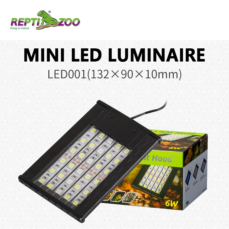 

Reptile Mini LED Light Pet Turtle Lizard Controllable LED Lighting Fixtures Crawl Pets Amphibian Terrarium Lighting Supplies
