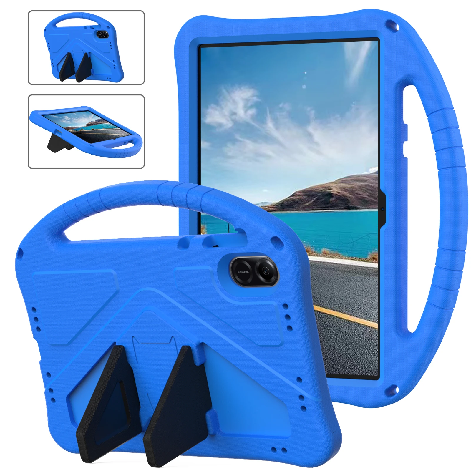 Tablet Case For Honor Pad 9 12.1''  X9/X8 Pro 11.5'' 2023  with Solid Shockproof  Cover For Huawei MatePad 11''with Suction Pen