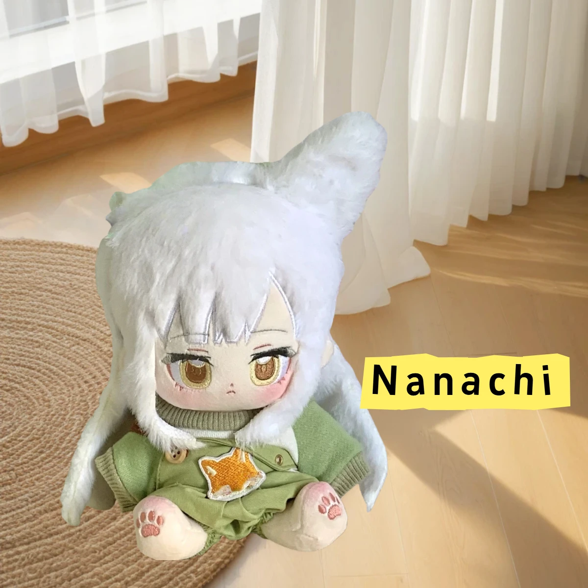 Nanachi 20cm Anime Made in Abyss Plushies Toys Cute Cosplay With Skeleton Body Dress Up Stuffed Dolls Figures Gift for Kid