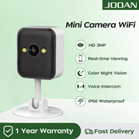 JOOAN Wifi IP Camera Outdoor CCTV Surveillance Camera 5X Zoom Security Camera Motion Detect Two-way Audio HD Night Color Cam