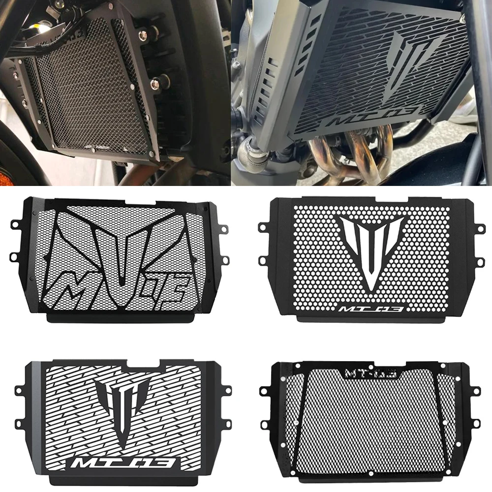 

For Yamaha MT03 MT25 2015-2024 2025 Motorcycle Radiator Grille Guard Water Tank Cooler Protection Grill Cover MT-03 FZ-03 MT-25