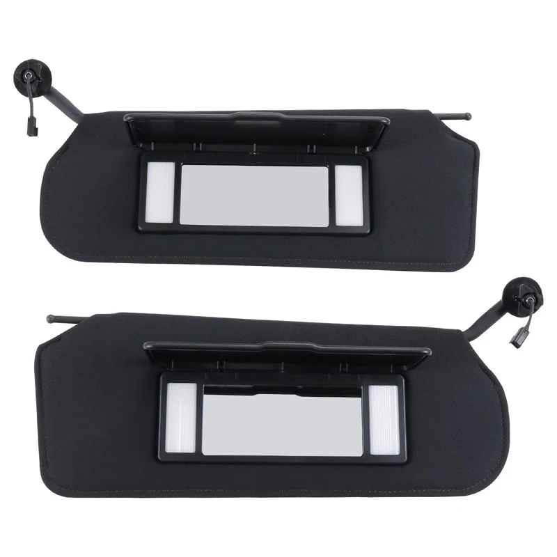 

Sun Visor Pair with Lighted Vanity Mirror For Corvette C5 1997-2004 10442033 10442034