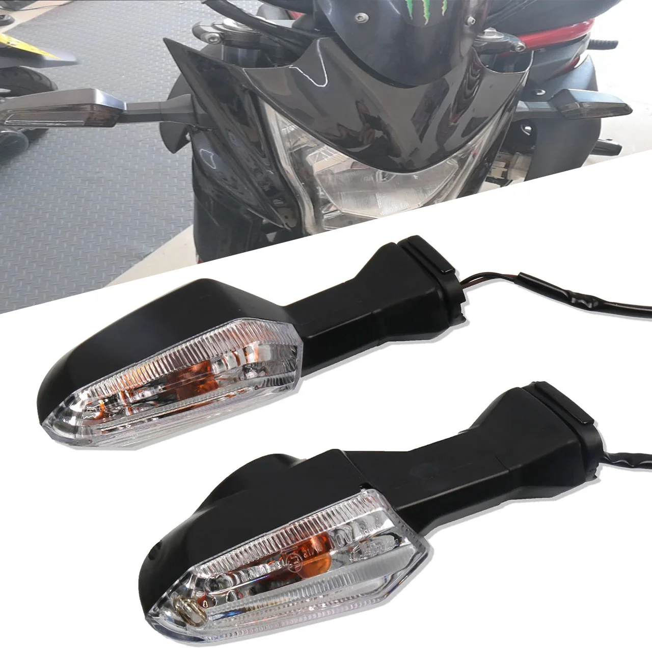 

Motorcycle Rear Turn Signal Indicator Light Blinker Lamp Fit For ZX6R ZX10R Z250SL Z1000 Z1000SX Z 1000 1000SX ZX-6R ZX-10R