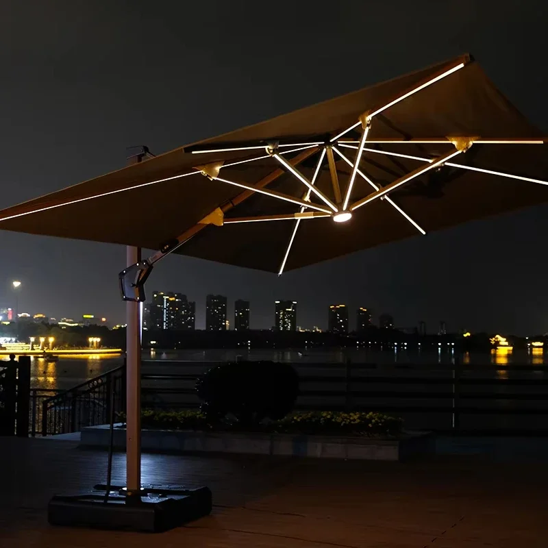 Wholesale 3m*4m Outdoor Parasol 10 Years Fade Resistant and Waterproof Patio Umbrella