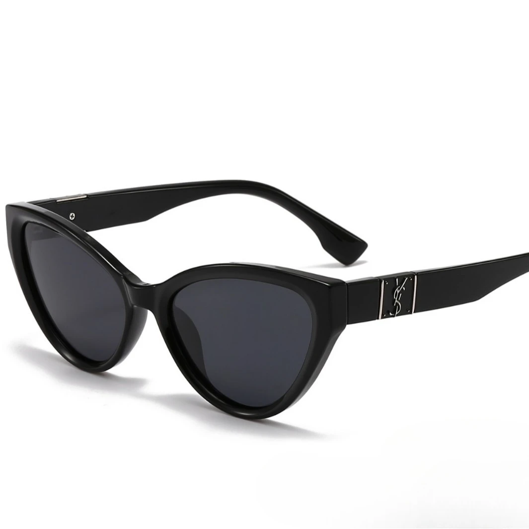 

2025 New Fashion Cat Eye Sunglasses Polarized High-End Trend UV400 Protection Driving Glasses Women's Luxury Chic Sun Shades