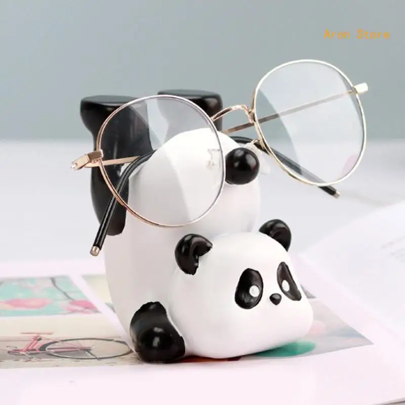 Spectacle Holder Stand Lovely Glasses Stand Eyeglasses Display Rack Convenient Resin Eyewear for Eyeglass H3CF