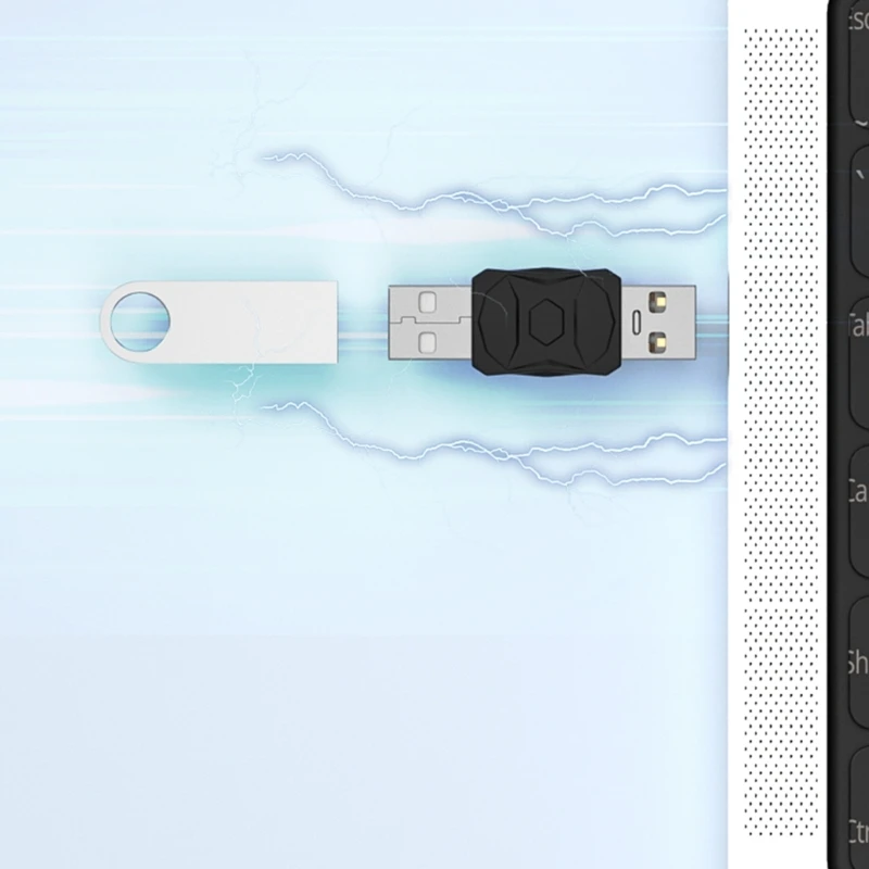 محول نقل USB ثنائي الاتجاه 480 ميجابت في الثانية USB2.0 محول موصل محول ذكر أنثى صغير/صغير