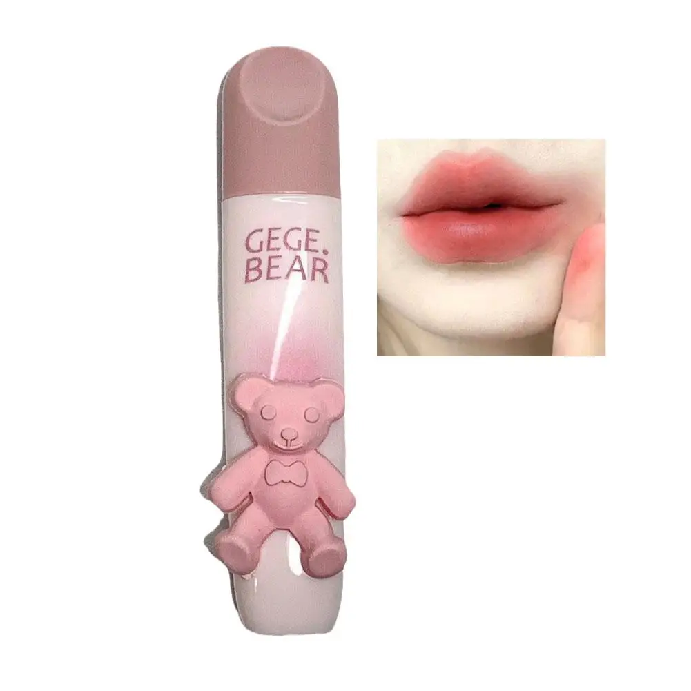 Gege bär zarte farbe lippen glasur weich matt matt lippenstift student party gesicht lippenstift aufhellung billig schlicht j7v9