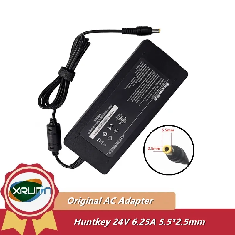 

Genuine Huntkey HKA15024063-7C 24V 6.25A 150W AC Adapter Charger 150W Power Supply