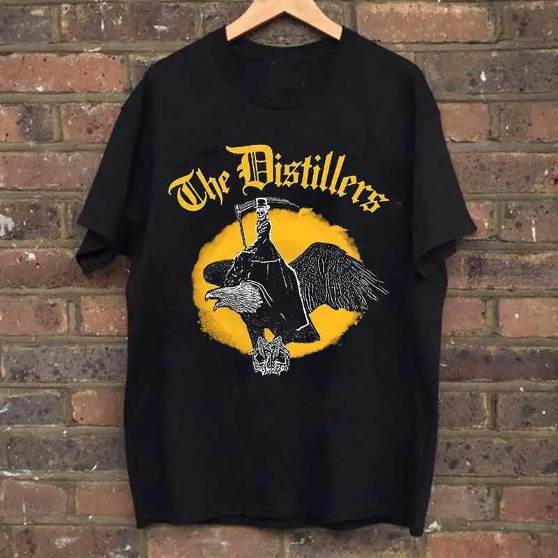 T-shirt The Distillers Band pour amateur de musique, pleine taille