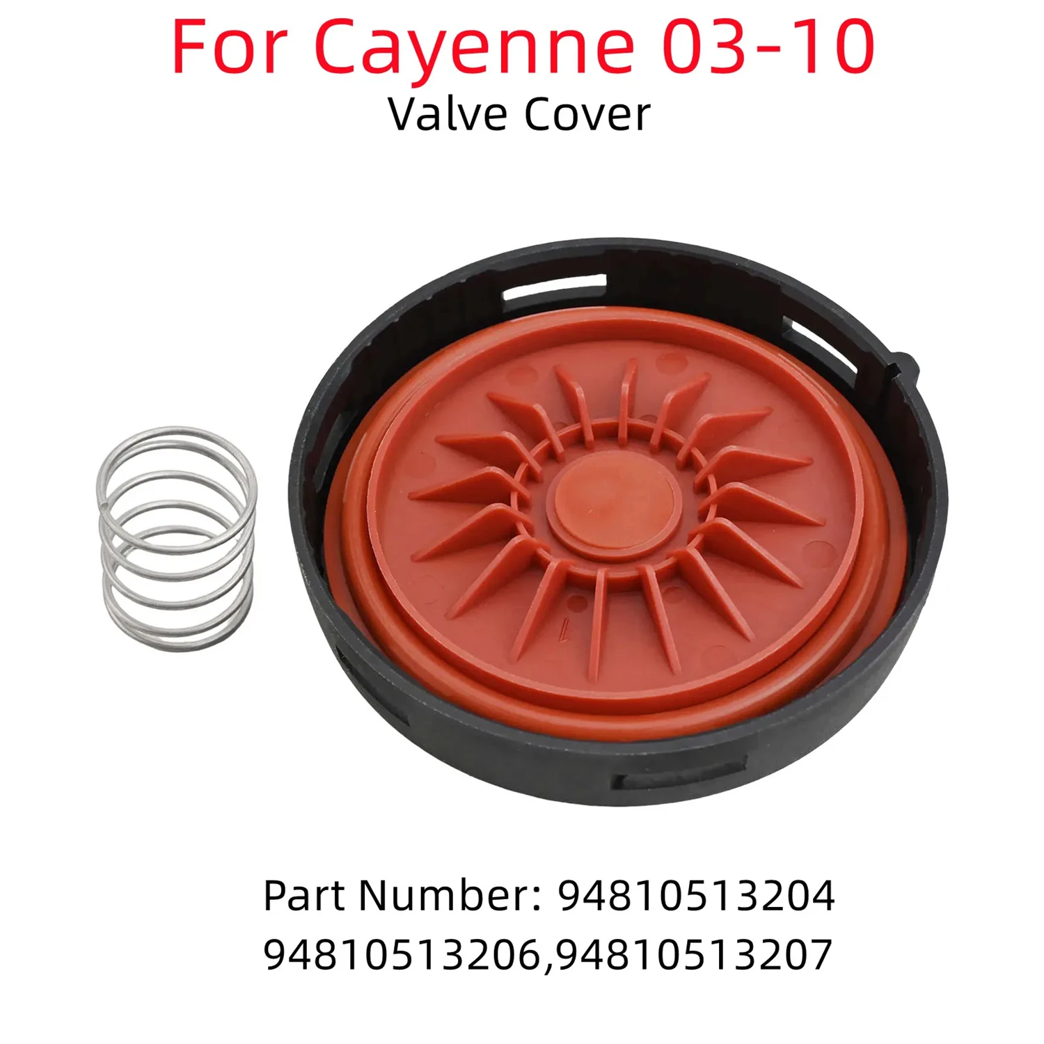 لبورشه كايين توربو S 2003-2006 سيارة PCV مجموعة غطاء الصمام 1 قطعة 948 10513207 948 10513204 948 10513206