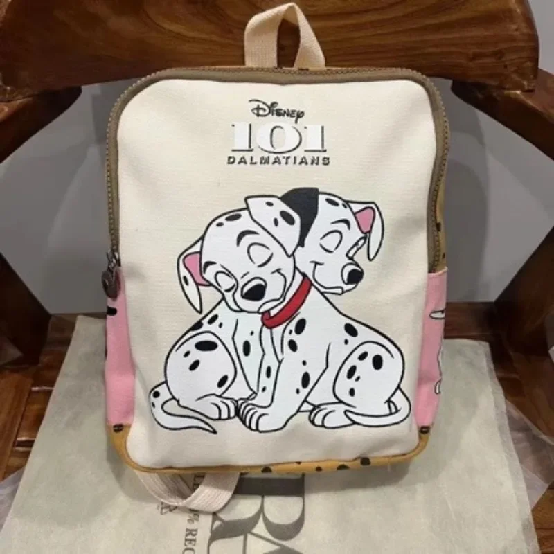 2025 New Disney Co-branded Dalmatian Backpack Children’s School Bag Student Backpack Women’s Shoulder Bag