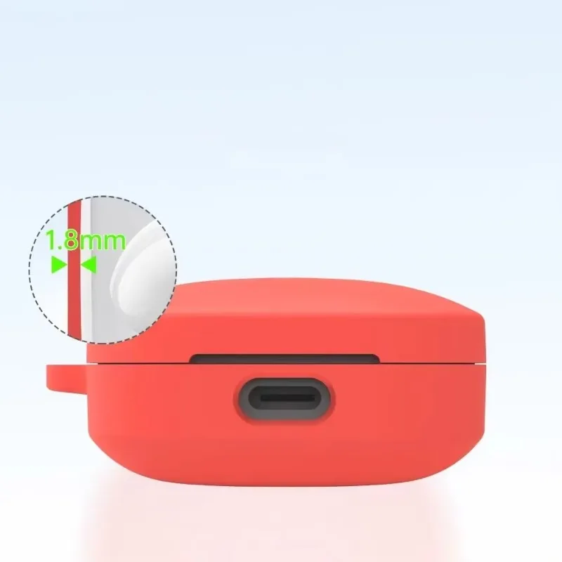 Silicone Protective Case Suitable for Redmi Buds 6 Active Wireless Headphone Protector Case Shell Housing Anti-dust Sleeve